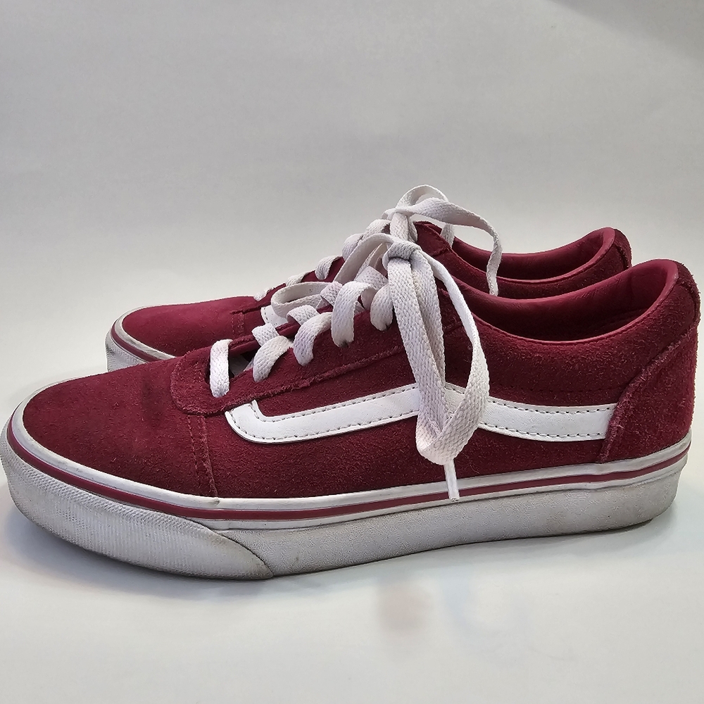 Vans Red/Pink Old Skool Sneakers W6.5